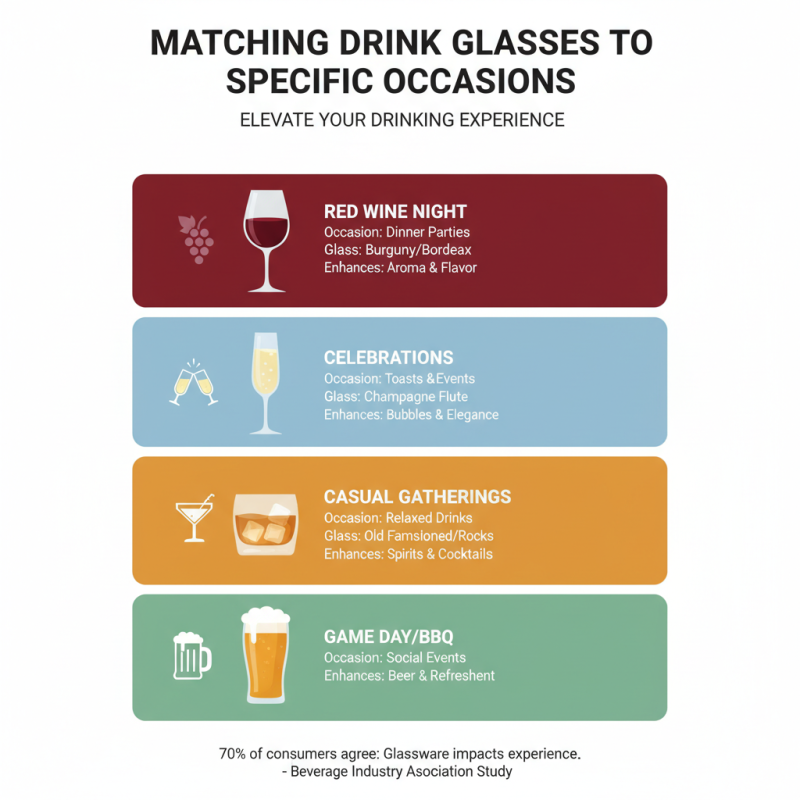 How to Choose the Right Drink Glasses for Every Occasion?