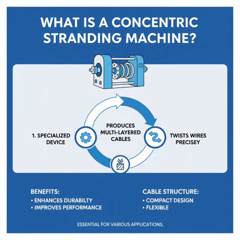 What is a Concentric Stranding Machine and How Does It Work?