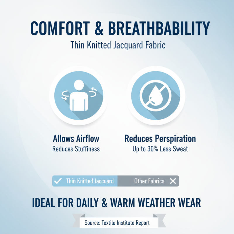 Top 10 Benefits of Thin Knitted Jacquard Fabric for Fashion?