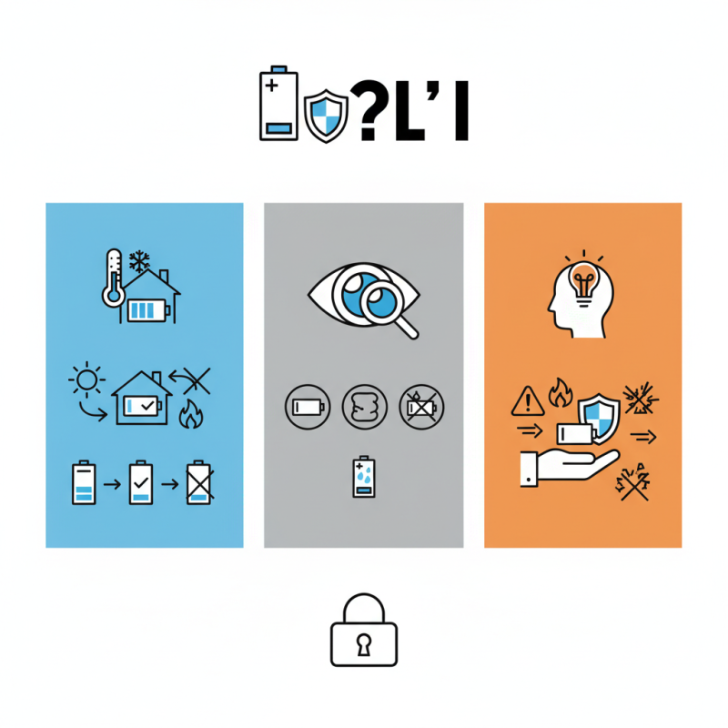 How to Safely Store and Maintain Lithium Batteries?