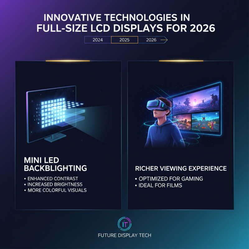 Best Full Size LCD Display Options for 2026 Top Picks?