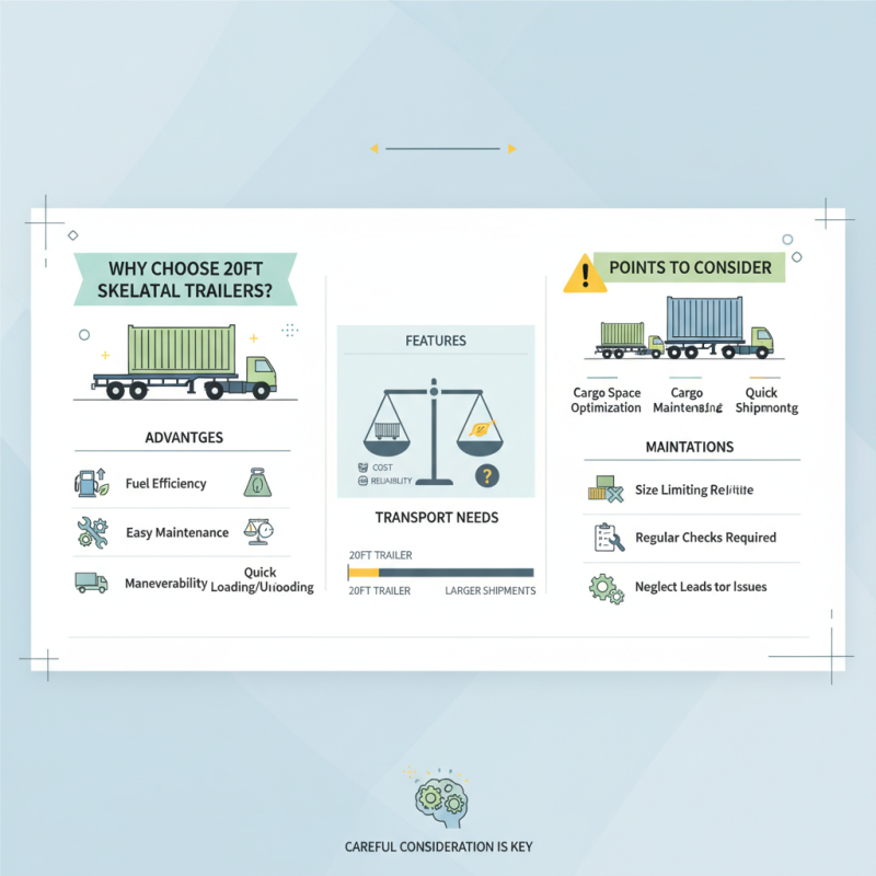 Why Choose 20ft Skeletal Trailers for Your Transport Needs?