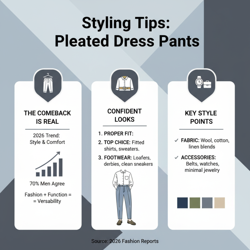 2026 Top Trends in Pleated Dress Pants for Style and Comfort?