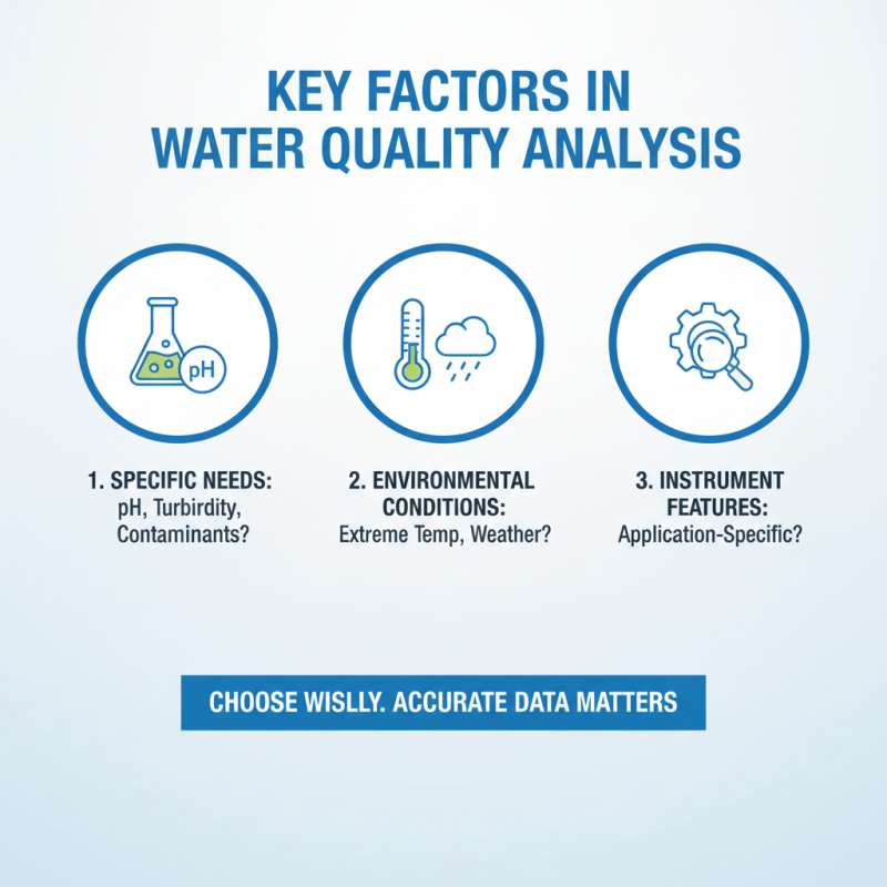 2026 How to Choose the Best Water Quality Analyzers for Your Needs?