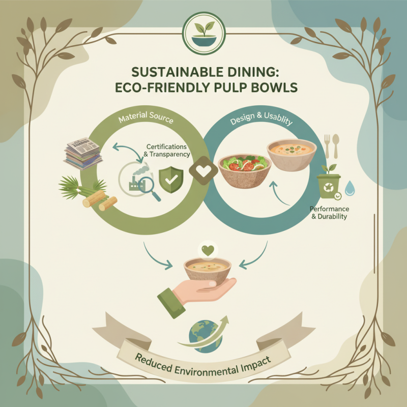 How to Choose Eco Friendly Pulp Bowls for Sustainable Dining?