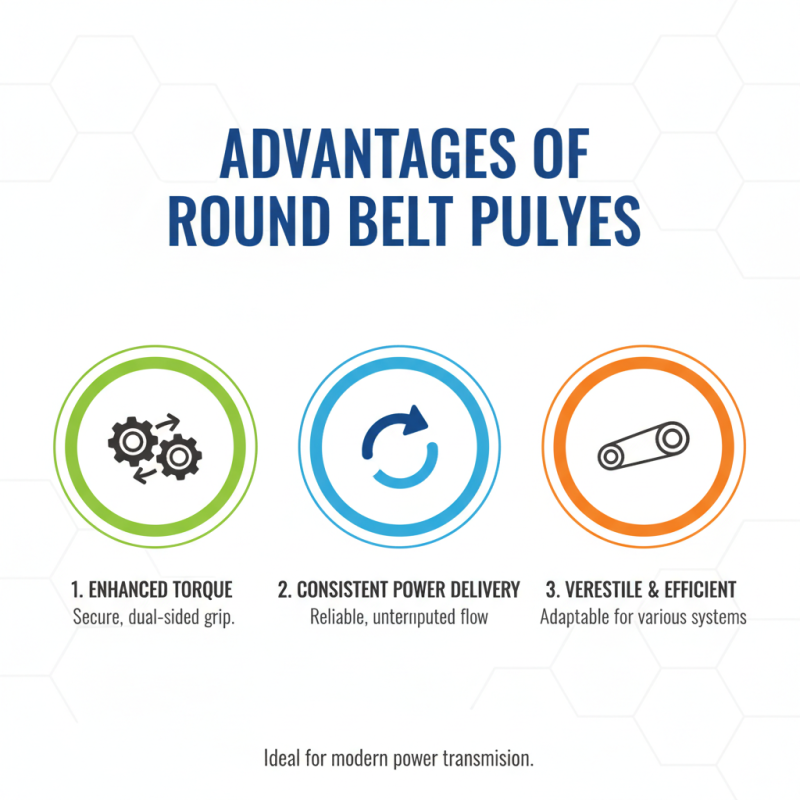 Why Choose Round Belt Pulley for Efficient Power Transmission?