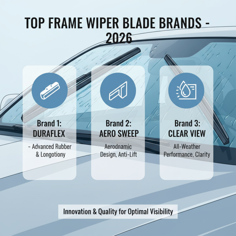 2026 Top Frame Wiper Blade Options for Your Vehicle Choices?