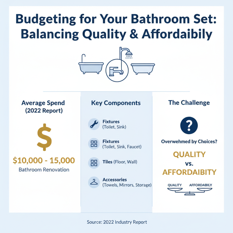 Top Tips for Choosing the Perfect Bathroom Set for Your Home