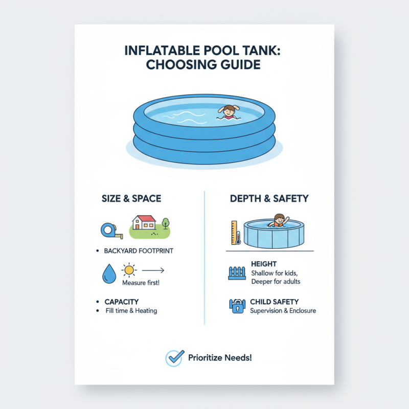 How to Choose the Best Inflatable Pool Tank for Your Needs?