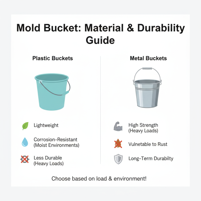 How to Choose the Right Mould Bucket for Your Needs?