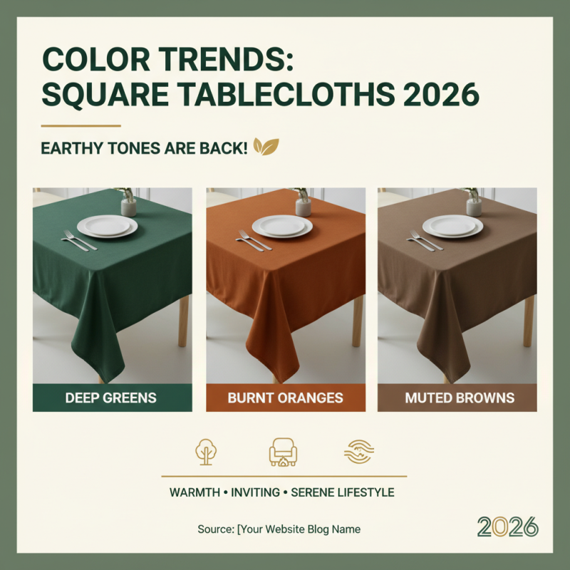 Top Square Tablecloth Styles for 2026 What to Choose?