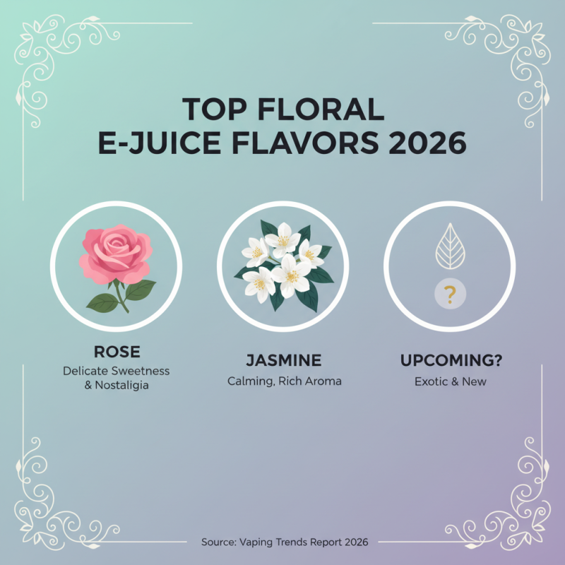 2026 Best Floral Flavor E Juice Options for Vapers?