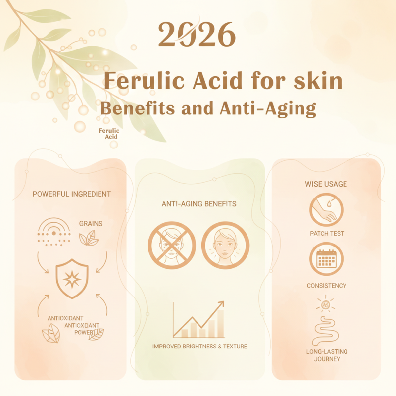 2026 How to Use Ferulic Acid for Skin Benefits and Anti Aging?
