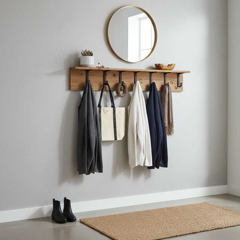 How to Choose the Best Entryway Wall Mounted Coat Rack for Your Home?