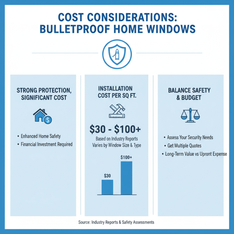Why Choose Bullet Proof Windows for Your Home Safety?