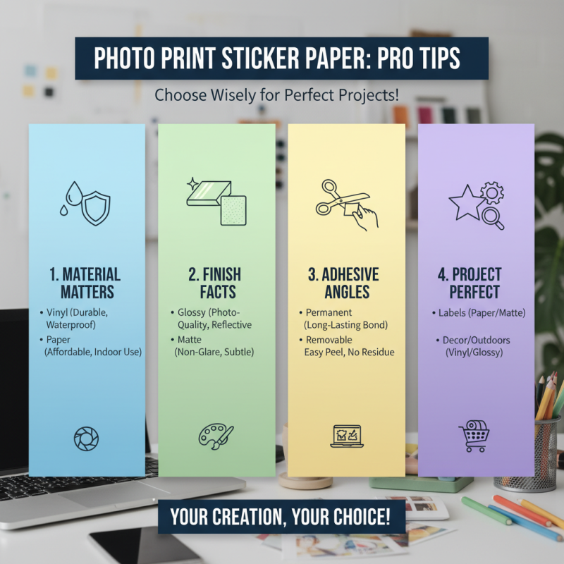What is Photo Print Sticker Paper and How to Use It?