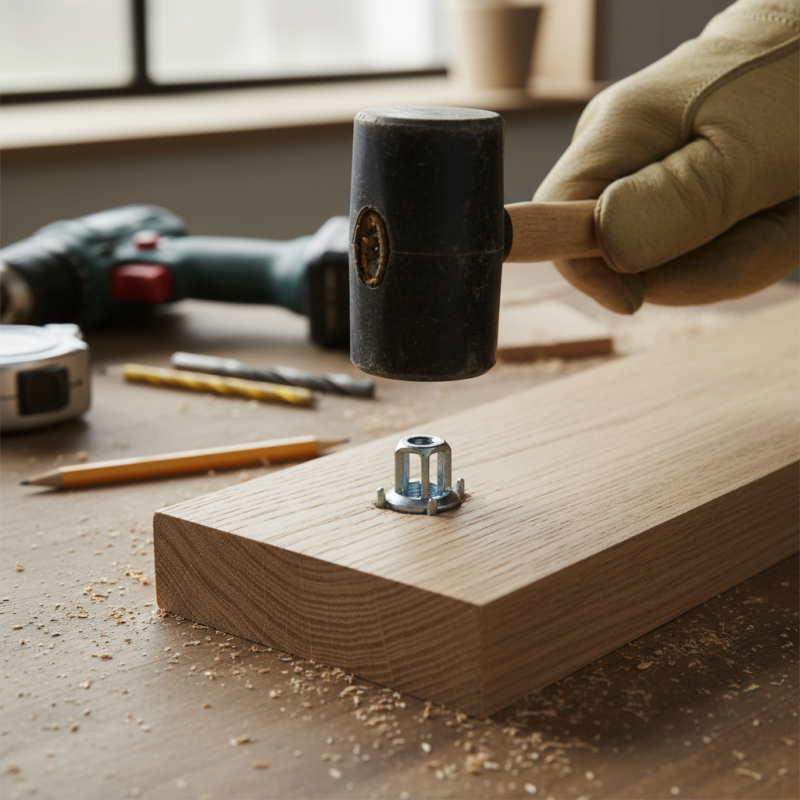 How to Use Tee Nuts for Secure Fastening in Wood?