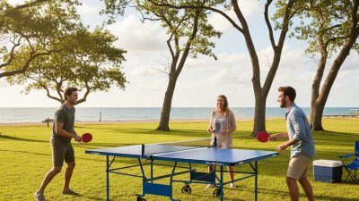 Why Choose a Folding Outdoor Table Tennis Set for Your Next Game?