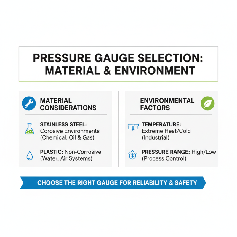 How to Choose the Right Pressure Gauges for Your Needs?