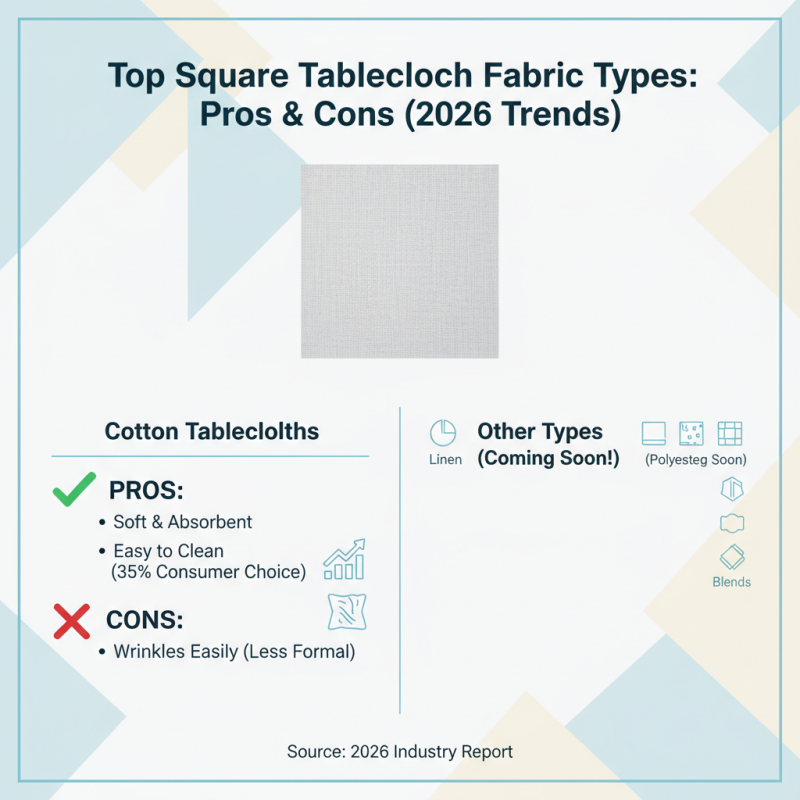 Top Square Tablecloth Styles for 2026 What to Choose?