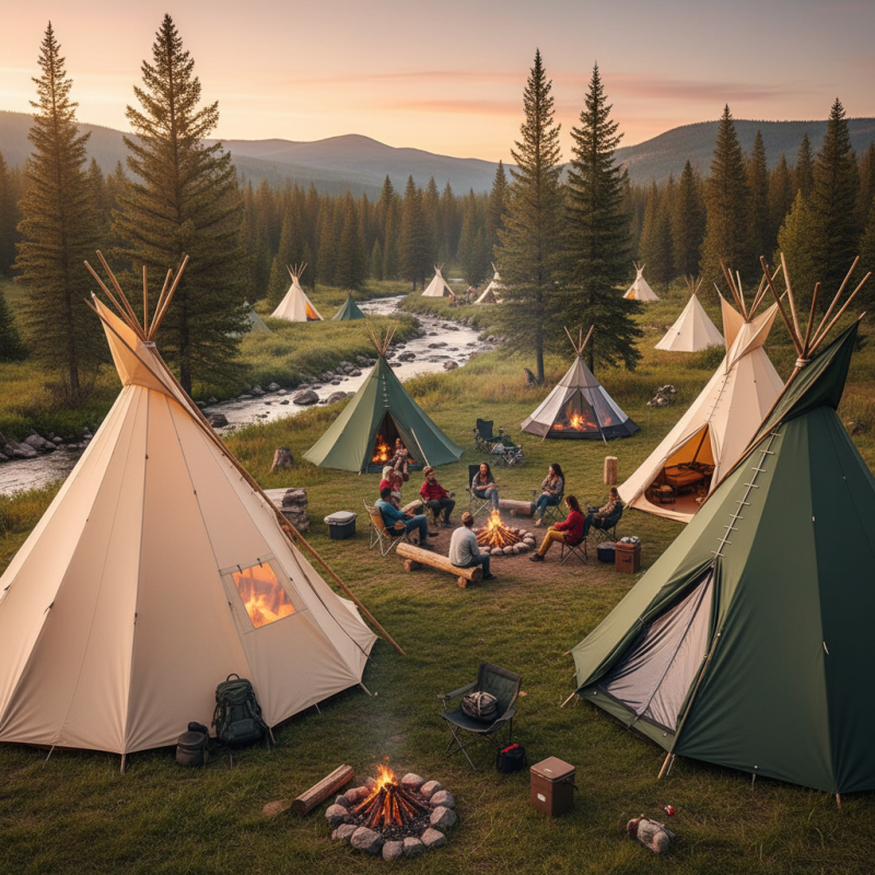 How to Choose the Best Tipi Tents for Camping?