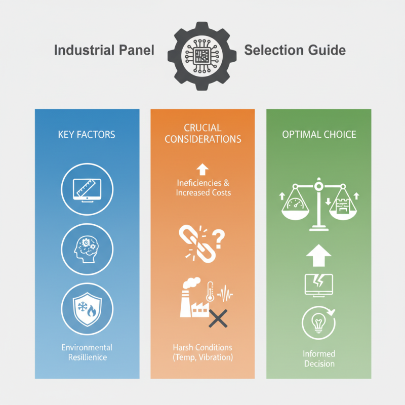 How to Choose the Right Industrial Panel PC for Your Needs?