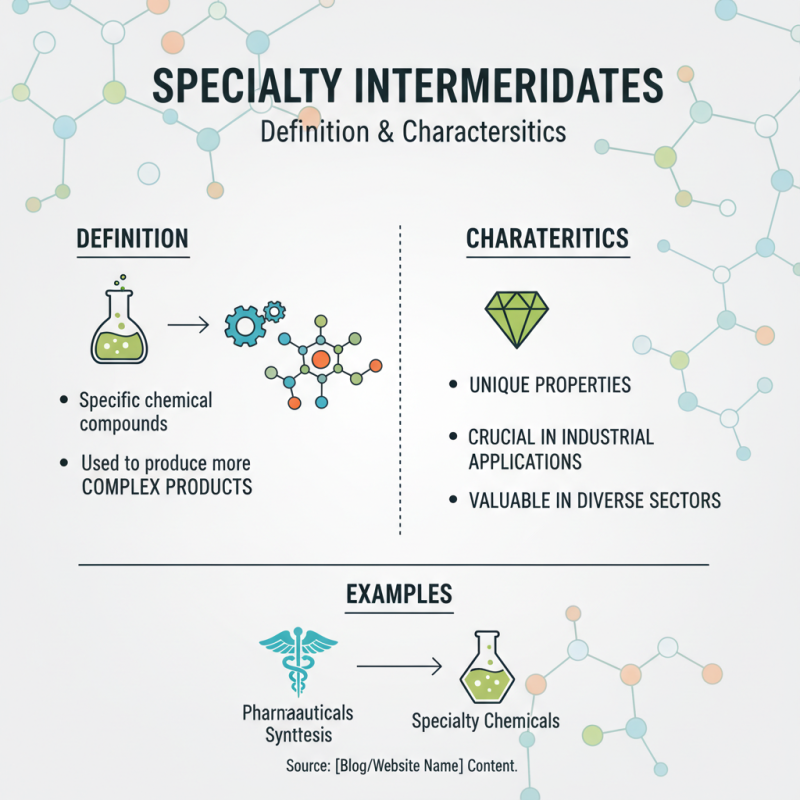 What are Specialty Intermediates and Their Applications?