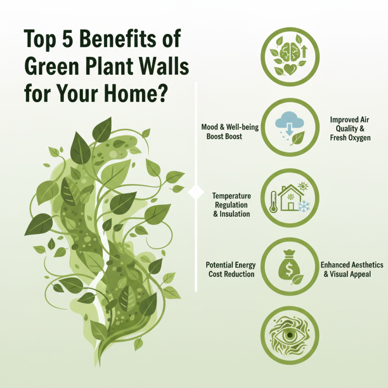 Top 5 Benefits of Green Plant Walls for Your Home?