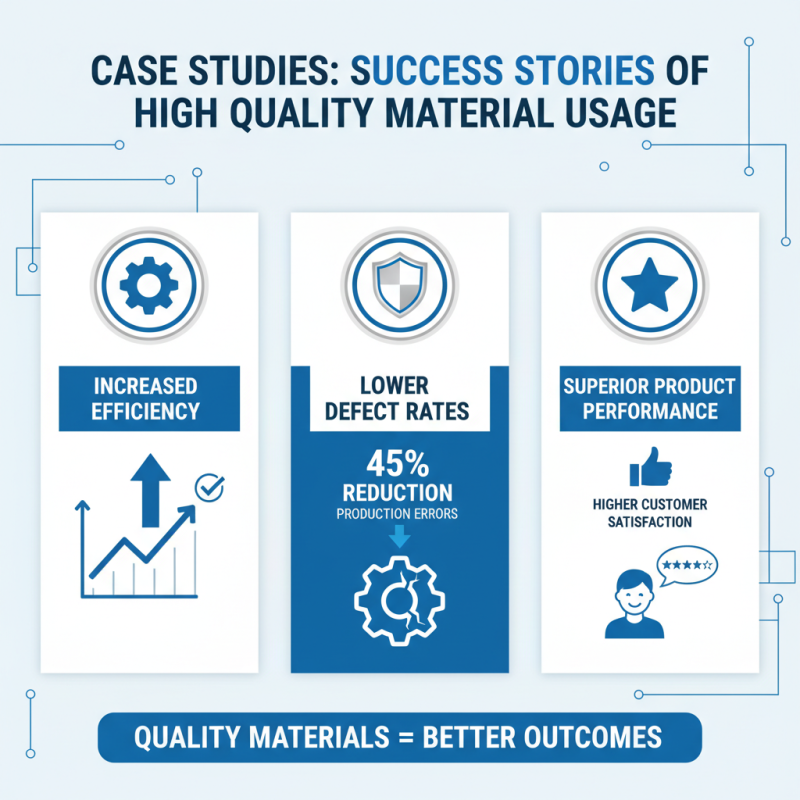 What is the Importance of High Quality Raw Materials in Manufacturing?