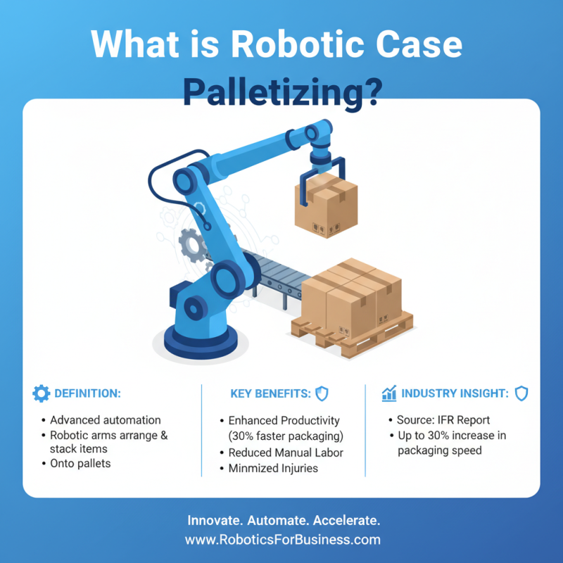What is Robotic Case Palletizing and How Does It Work?