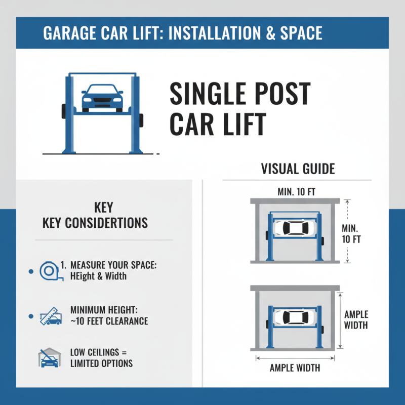 How to Choose the Best Single Post Car Lift for Your Garage?
