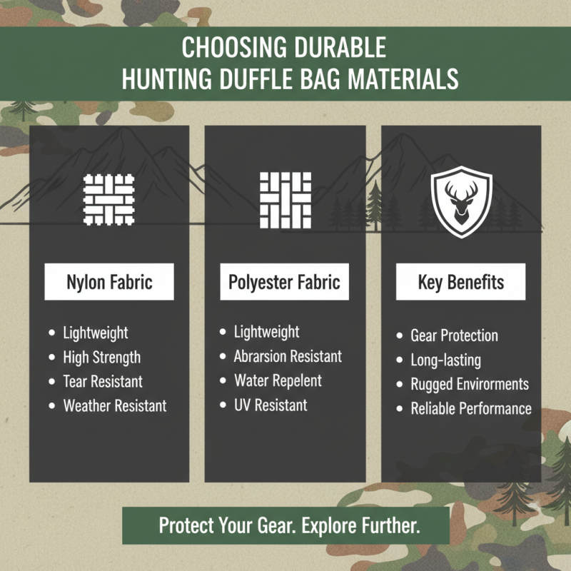 How to Choose the Best Hunting Duffle Bag for Your Needs?