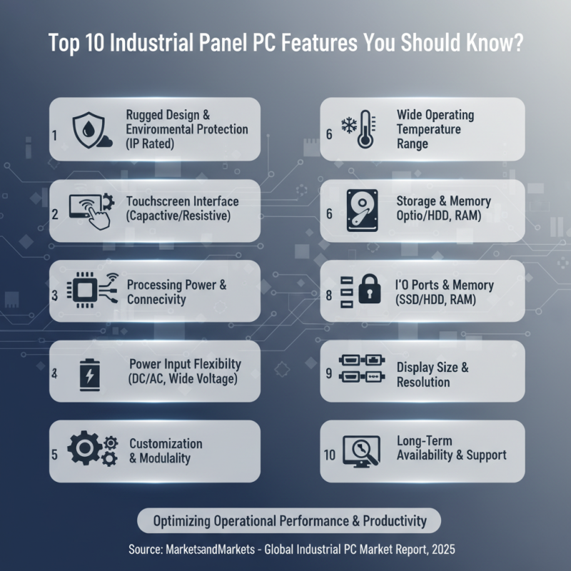 Top 10 Industrial Panel PC Features You Should Know?