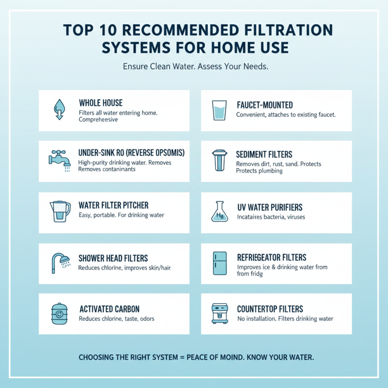 10 Best Filtration Systems for Clean Water at Home?