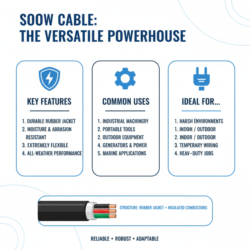What is Soow Cable and Its Applications in Modern Wiring Systems?