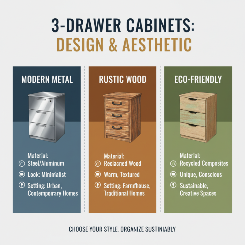 Why Choose a 3 Drawer Cabinet for Your Home Storage Needs?