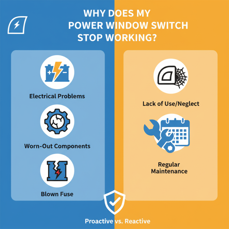 Why Does My Power Window Switch Stop Working?