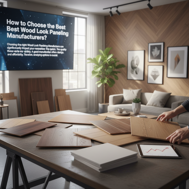 How to Choose the Best Wood Look Paneling Manufacturers?