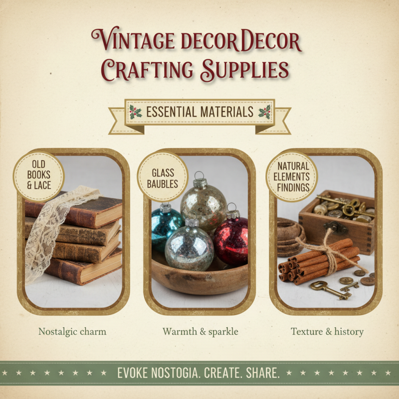 How to Create Stunning Vintage Christmas Decorations?