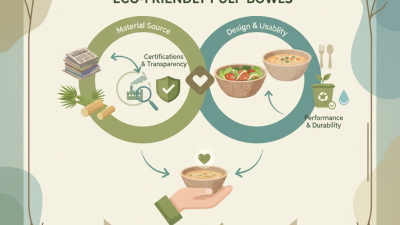 How to Choose Eco Friendly Pulp Bowls for Sustainable Dining?