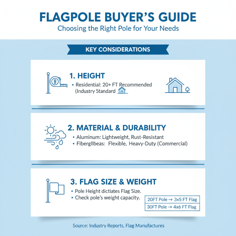 Best Flag Poles For Sale That Fit Your Needs?