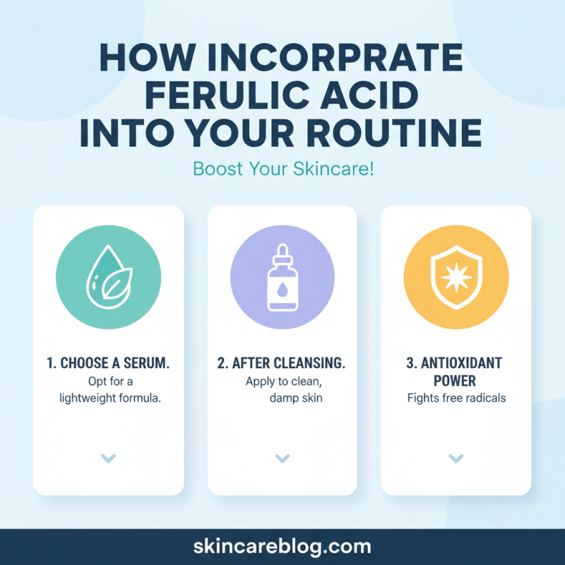 How to Use Ferulic Acid for Skin Care Benefits?