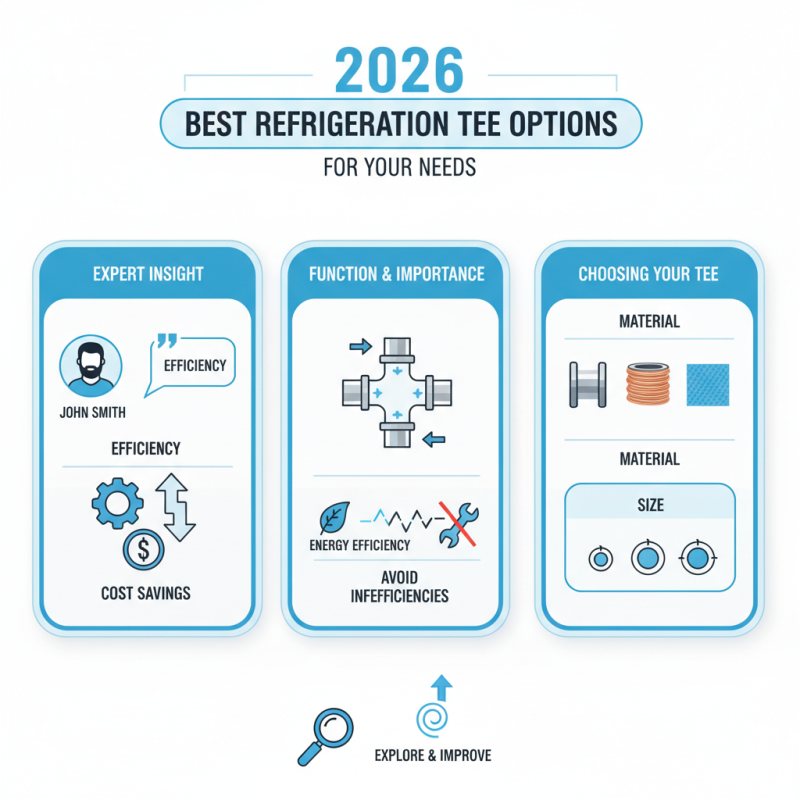 2026 Best Refrigeration Tee Options for Your Needs?