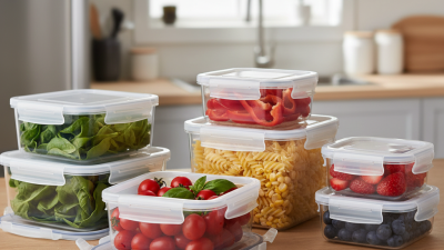 Best Plastic Container Options for Storing Food Safely?