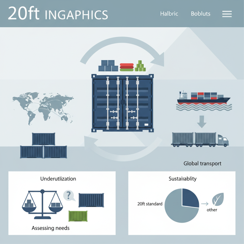 What is a 20ft container and how is it used?