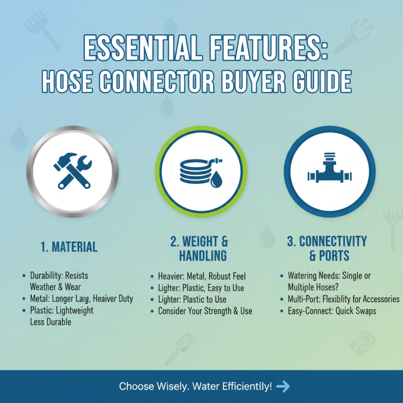 Best Hose Connector Types for Your Garden Needs?