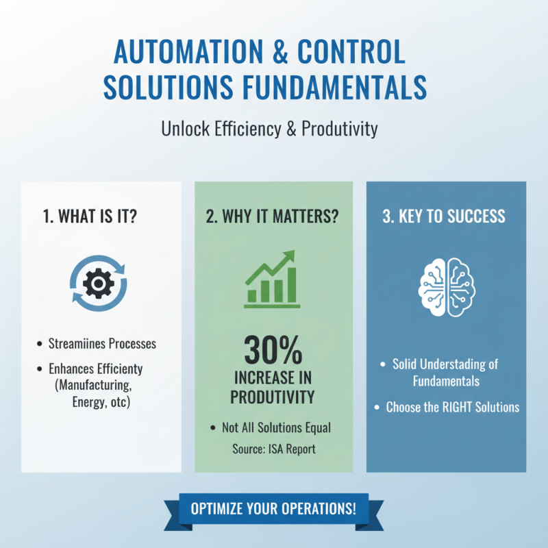 How to Choose the Best Automation and Control Solutions?