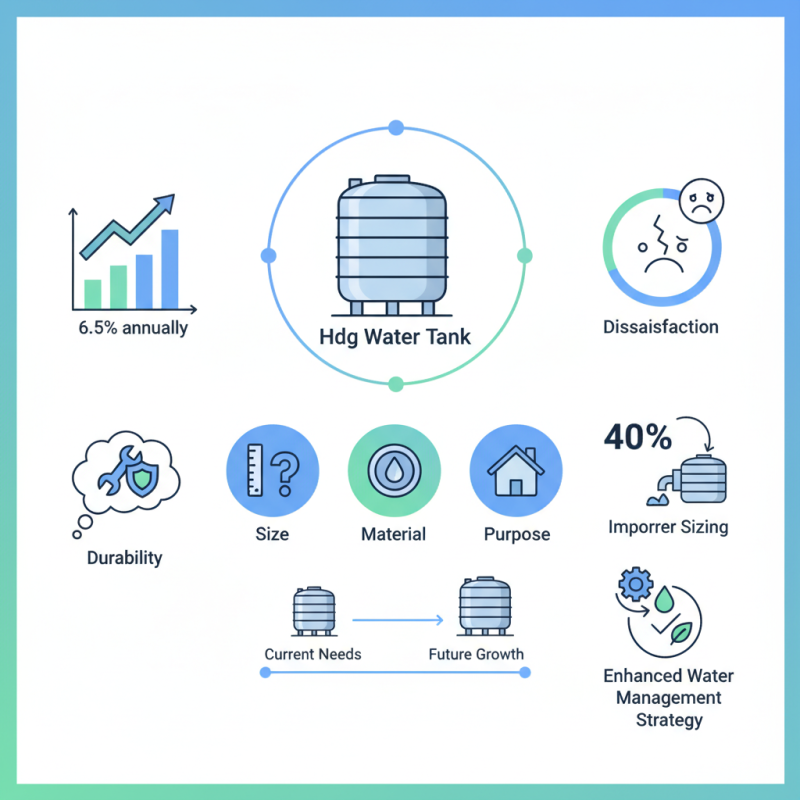 How to Choose the Right Hdg Water Tank for Your Needs?