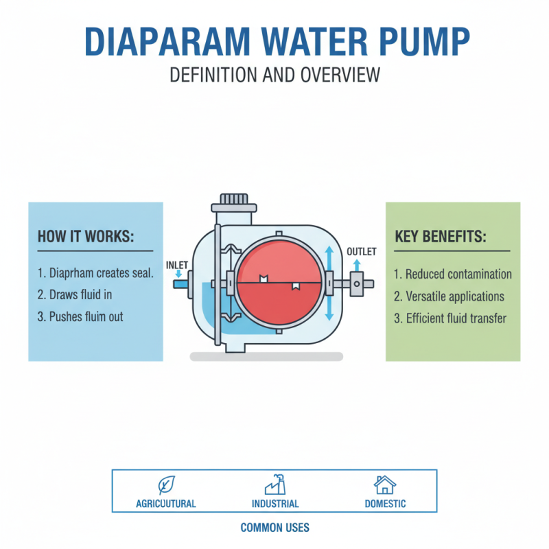 What is a diaphragm water pump and how does it work?