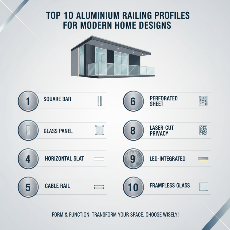 Top 10 Aluminium Railing Profiles for Your Home Design?